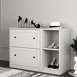 ΠΑΠΟΥΤΣΟΘΗΚΗ - ΝΤΟΥΛΑΠΙ FELIX MEGAPAP ΧΡΩΜΑ ΛΕΥΚΟ 99X40X71,4ΕΚ.
