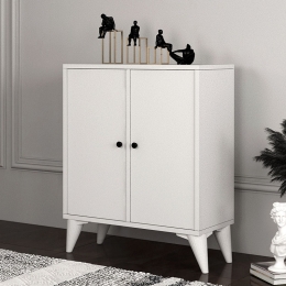 ΚΟΝΣΟΛΑ - ΝΤΟΥΛΑΠΙ FELIX FLAT MEGAPAP ΧΡΩΜΑ ΛΕΥΚΟ 65,4X30X80,4ΕΚ.