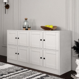 ΜΠΟΥΦΕΣ FELIX MEGAPAP ΧΡΩΜΑ ΛΕΥΚΟ 129X40X71,4ΕΚ.
