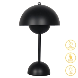ΕΠΙΤΡΑΠΕΖΙΟ ΦΩΤΙΣΤΙΚΟ CREATIVE PAKOWORLD LED ΜΑΥΡΟ Φ18X30ΕΚ