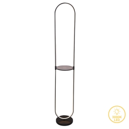 ΦΩΤΙΣΤΙΚΟ ΔΑΠΕΔΟΥ REFLECT PAKOWORLD LED ΜΑΥΡΟ Φ26X165ΕΚ