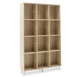 ΒΙΒΛΙΟΘΗΚΗ FIRENZE PAKOWORLD ΧΡΩΜΑ SONOMA 107X28,6X178ΕΚ