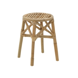 ΣΚΑΜΠΟ GERSO INART ΦΥΣΙΚΟ RATTAN Φ31X45ΕΚ