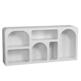 ΜΠΟΥΦΕΣ FARN INART ΛΕΥΚΟ ΞΥΛΟ 160X34X75ΕΚ
