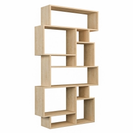 ΒΙΒΛΙΟΘΗΚΗ KARMATO PAKOWORLD ΧΡΩΜΑ ΦΥΣΙΚΟ 96X25,5X168,5ΕΚ