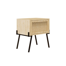 ΚΟΜΟΔΙΝΟ HAMER PAKOWORLD ΜΑΥΡΟ-ΦΥΣΙΚΟ 48X34X51ΕΚ