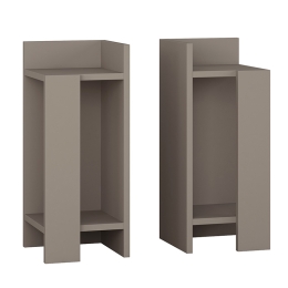 ΚΟΜΟΔΙΝΟ IMMERSE PAKOWORLD ΣΕΤ 2 ΤΜΧ. ΜΟΚΑ 27X25X60ΕΚ