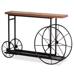 ΚΟΝΣΟΛΑ BIKE PAKOWORLD ΧΡΩΜΑ ΜΑΥΡΟ-ΚΑΡΥΔΙ 148X28X85ΕΚ