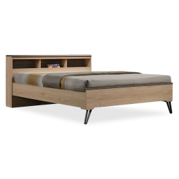 ΚΡΕΒΑΤΙ ΔΙΠΛΟ BRUNO PAKOWORLD ΧΡΩΜΑ VISCOUNT - TORO 160X200ΕΚ