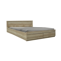 ΚΡΕΒΑΤΙ OLYMPUS PAKOWORLD ΜΕ ΣΥΡΤΑΡΙ CASTILLO-OAK 140X200ΕΚ