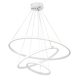 ΦΩΤΙΣΤΙΚΟ ΟΡΟΦΗΣ ΤΡΙΦΩΤΟ PWL-1156 PAKOWORLD LED 60-80W ΛΕΥΚΟ Φ60X100CM