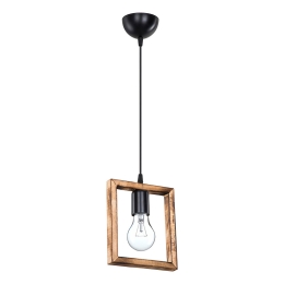 ΦΩΤΙΣΤΙΚΟ ΟΡΟΦΗΣ ΜΟΝΟΦΩΤΟ ISOLATE PAKOWORLD Ε27 ΚΑΡΥΔΙ 18.5X3X24ΕΚ