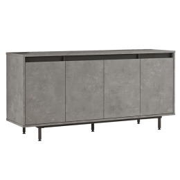 ΜΠΟΥΦΕΣ JETHRO PAKOWORLD ΑΝΘΡΑΚΙ ANTIQUE-WENGE 160X44.5X75.5ΕΚ