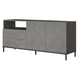 ΜΠΟΥΦΕΣ EVALUATE PAKOWORLD ΑΝΘΡΑΚΙ ANTIQUE-WENGE 170X46.5X75.5ΕΚ