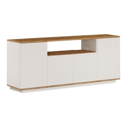 ΜΠΟΥΦΕΣ PLACEFOL PAKOWORLD ΜΕΛΑΜΙΝΗΣ ΛΕΥΚΟ-ΦΥΣΙΚΟ 180X44.5X75ΕΚ