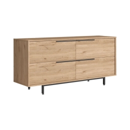 ΜΠΟΥΦΕΣ LEBON PAKOWORLD ΜΕΛΑΜΙΝΗΣ ΦΥΣΙΚΟ-ΜΑΥΡΟ 160X44.5X74ΕΚ