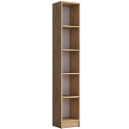 ΒΙΒΛΙΟΘΗΚΗ GOLDIE PAKOWORLD ΦΥΣΙΚΟ-ΛΕΥΚΟ 30X25X170ΕΚ