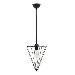 ΦΩΤΙΣΤΙΚΟ ΟΡΟΦΗΣ ΜΟΝΟΦΩΤΟ SAWAY PAKOWORLD E27 ΜΑΥΡΟ 30X30X80ΕΚ