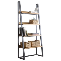ΒΙΒΛΙΟΘΗΚΗ RYDER PAKOWORLD ΚΑΡΥΔΙ-ΜΑΥΡΟ 75X36X185ΕΚ