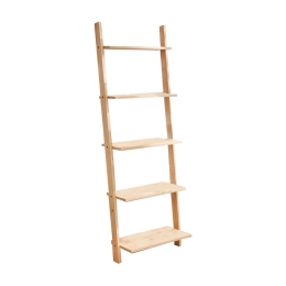 ΒΙΒΛΙΟΘΗΚΗ FEALOR PAKOWORLD ΦΥΣΙΚΟ ΞΥΛΟ ΠΕΥΚΟΥ 42X20X148ΕΚ