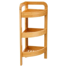 ΡΑΦΙΕΡΑ ΕΠΙΔΑΠΕΔΙΑ 3ΟΡΟΦΗ JABEZ PAKOWORLD BAMBOO ΦΥΣΙΚΟ 23X23X61ΕΚ