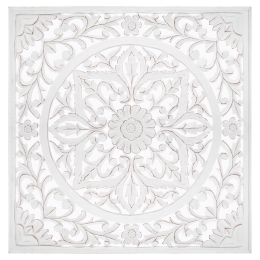 ΔΙΑΚΟΣΜΗΤΙΚΟ ΤΟΙΧΟΥ FANNY PAKOWORLD MDF ΛΕΥΚΟ 90.5X90.5ΕΚ