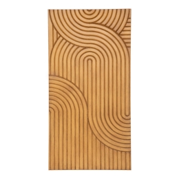 ΔΙΑΚΟΣΜΗΤΙΚΟ ΤΟΙΧΟΥ PWD-0115 PAKOWORLD MDF ΚΑΦΕ 80X3.5X80ΕΚ