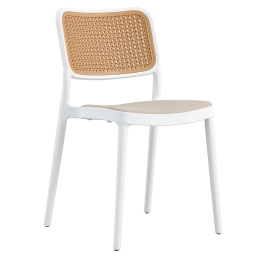 ΚΑΡΕΚΛΑ POETICA PAKOWORLD ΜΕ UV PROTECTION PP ΜΠΕΖ-ΛΕΥΚΟ 42X52X81ΕΚ.