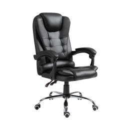 ΚΑΡΕΚΛΑ ΓΡΑΦΕΙΟΥ ΔΙΕΥΘΥΝΤΗ BENETT PAKOWORLD ΜΑΥΡΟ PU 62X48X110ΕΚ