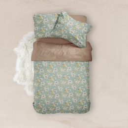 Borea Πάπλωμα Lilybelle Λαδί Υπέρδιπλο 220 x 240 cm Λαδί