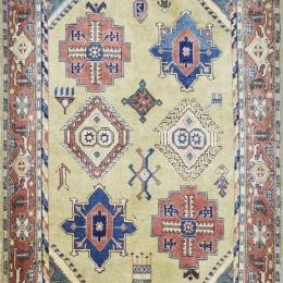 Χειροποίητο Χαλί Gharajeh Wool 193X164 193X164cm