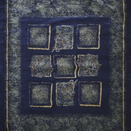 Χαλί Hereke V220 Navy 140X200cm