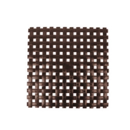 Πατάκι Αντιολισθητικό Plexo 00266.012 Brown 54Χ54 54x54cm PVC