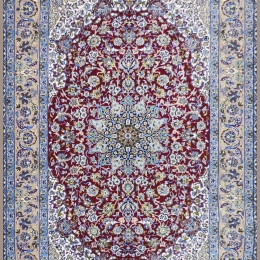 Χειροποίητο Χαλί Isfahan Silk 230Χ160 230Χ160cm