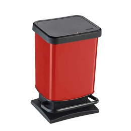 Κάδος Απορριμμάτων Paso 20lt 06981.001 Red Πλαστικό