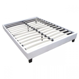 Υπόστρωμα-Κρεβάτι Wilton (Για Στρώμα 160x200cm) Ε2015,2L 167x211x29cm Pu K/D White Διπλό Ξύλο,Ύφασμα