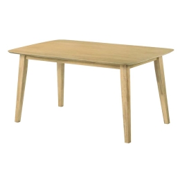 DOM ΤΡΑΠΕΖΙ ΤΡΑΠΕΖΑΡΙΑΣ MDF ΑΠΟΧΡΩΣΗ OAK