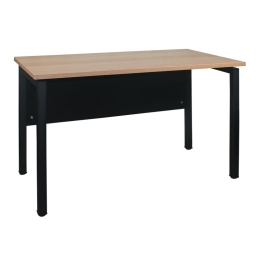 UNIT ΓΡΑΦΕΙΟ ΜΕΤΑΛΛΟ ΒΑΦΗ ΜΑΥΡΟ, MELAMINE ΑΠΟΧΡΩΣΗ SONOMA