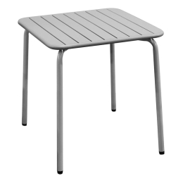 BRIO SLAT ΤΡΑΠΕΖΙ-PRO ΚΗΠΟΥ - ΒΕΡΑΝΤΑΣ, ΜΕΤΑΛΛΟ ΒΑΦΗ COOL GREY 4C