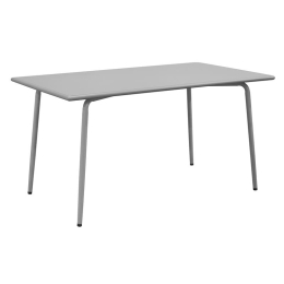 BRIO FLAT ΤΡΑΠΕΖΙ-PRO ΚΗΠΟΥ - ΒΕΡΑΝΤΑΣ, ΜΕΤΑΛΛΟ ΒΑΦΗ COOL GREY 4C