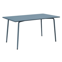 BRIO FLAT ΤΡΑΠΕΖΙ-PRO ΚΗΠΟΥ - ΒΕΡΑΝΤΑΣ, ΜΕΤΑΛΛΟ ΒΑΦΗ SANDY BLUE 5415C