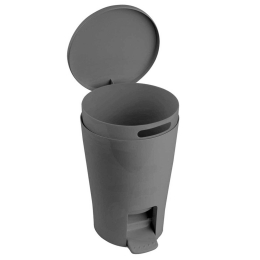 Κάδος Απορριμμάτων Diabolo 06706.007 Grey Πλαστικό