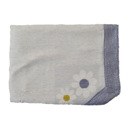 Κουβέρτα Revert Beige-Blue Διπλό 200x220cm 100% Βαμβάκι