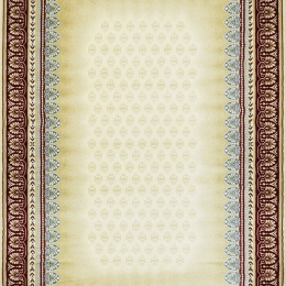 Χαλί Bora Beige-Red Barok 200X300cm