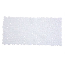 Πατάκι Αντιολισθητικό Riverstone 00231.001 White 36Χ71 36x71cm PVC
